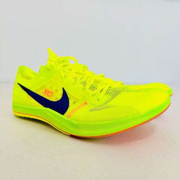 NEW NIKE ZOOMX DRAGONFLY CROSS COUNTRY XC LIME GREEN SNEAKERS - Picture 1 of 15